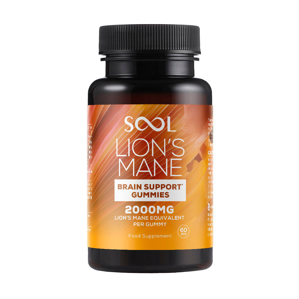 Sool Lion`s Mane Brain Support Gummies 2000 mg 60 pcs