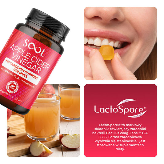 SOOL Apple Cider Vinegar LactoSpore