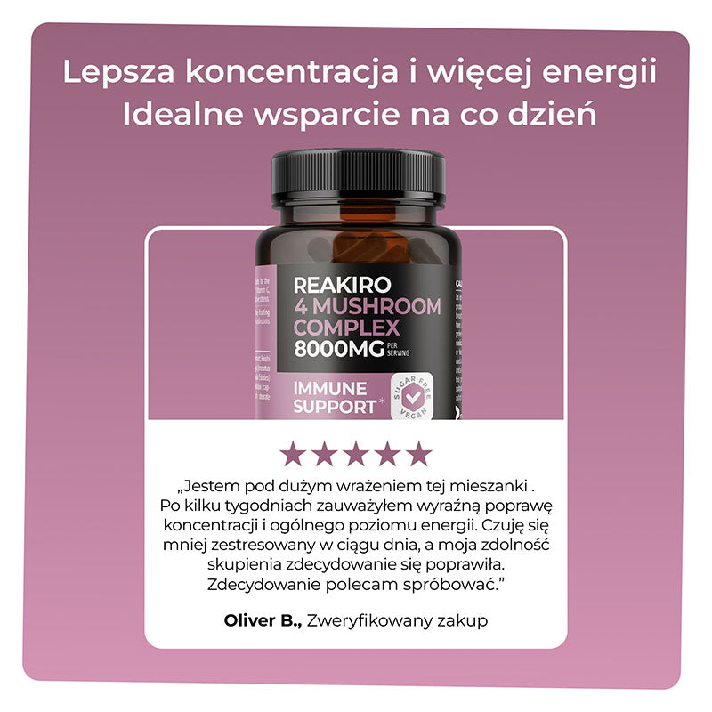 Reakiro 4 mushroom complex feedback