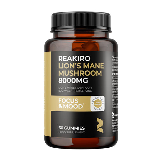 Reakiro Lions Mane Gummies 8000mg
