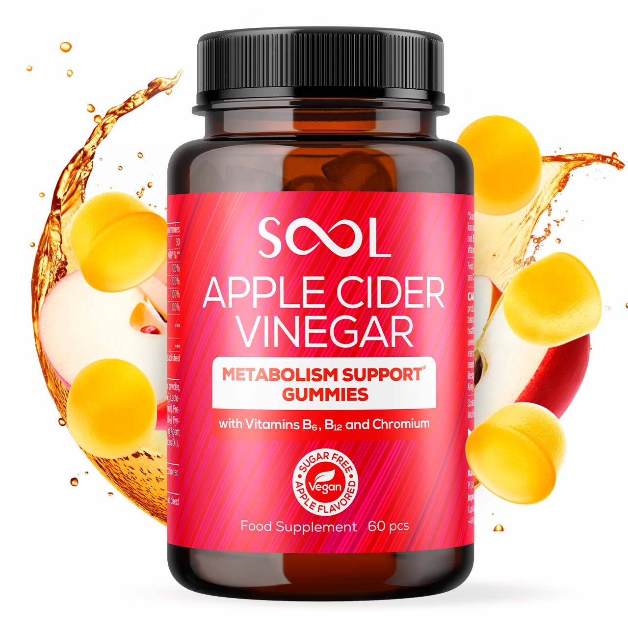 Apple Cider Vinegar Gummies 60pcs