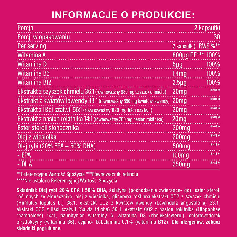 Nutritional information 