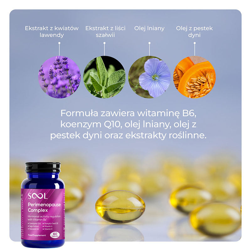 SOOL Perimenopause Complex Ingredients 